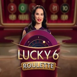 Lucky 6 Roulette logo by Pragmatic Play Casino Prestige