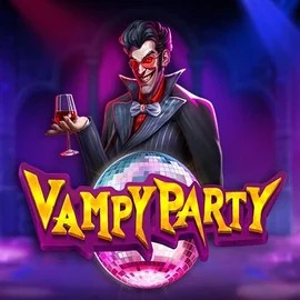 Vampy Party logo by Pragmatic Play at Casino Prestige